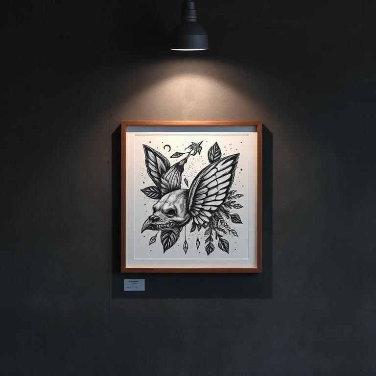 Framed flash print